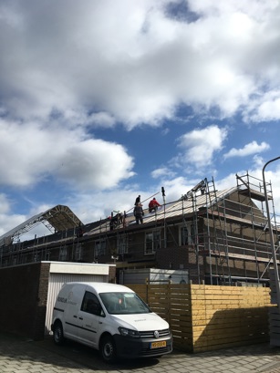 Renovatieproject in Middelburg waar met SlimFix RenoTwin wordt na-geïsoleerd.