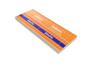 Packshot van een boeiboord bij een dakelement