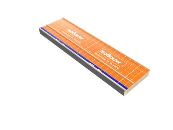 Packshot van een paselement bij een dakplaat