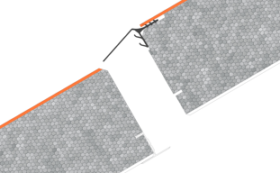 Aansluiting open