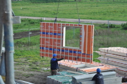 Geprefabriceerde daksegmenten