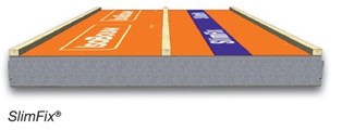 Een SlimFix dakplaat zonder langslatten